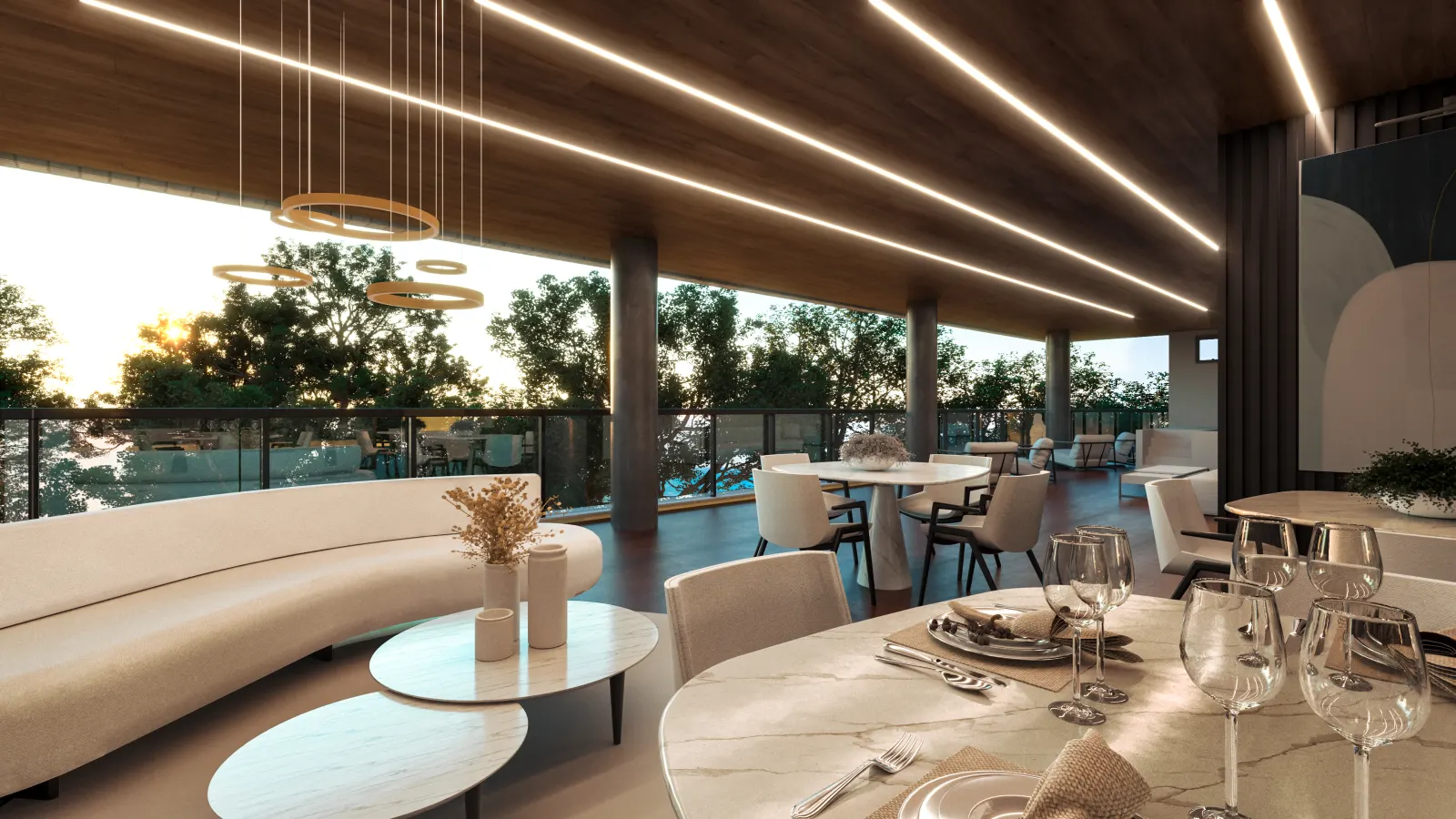 Outdoor patio