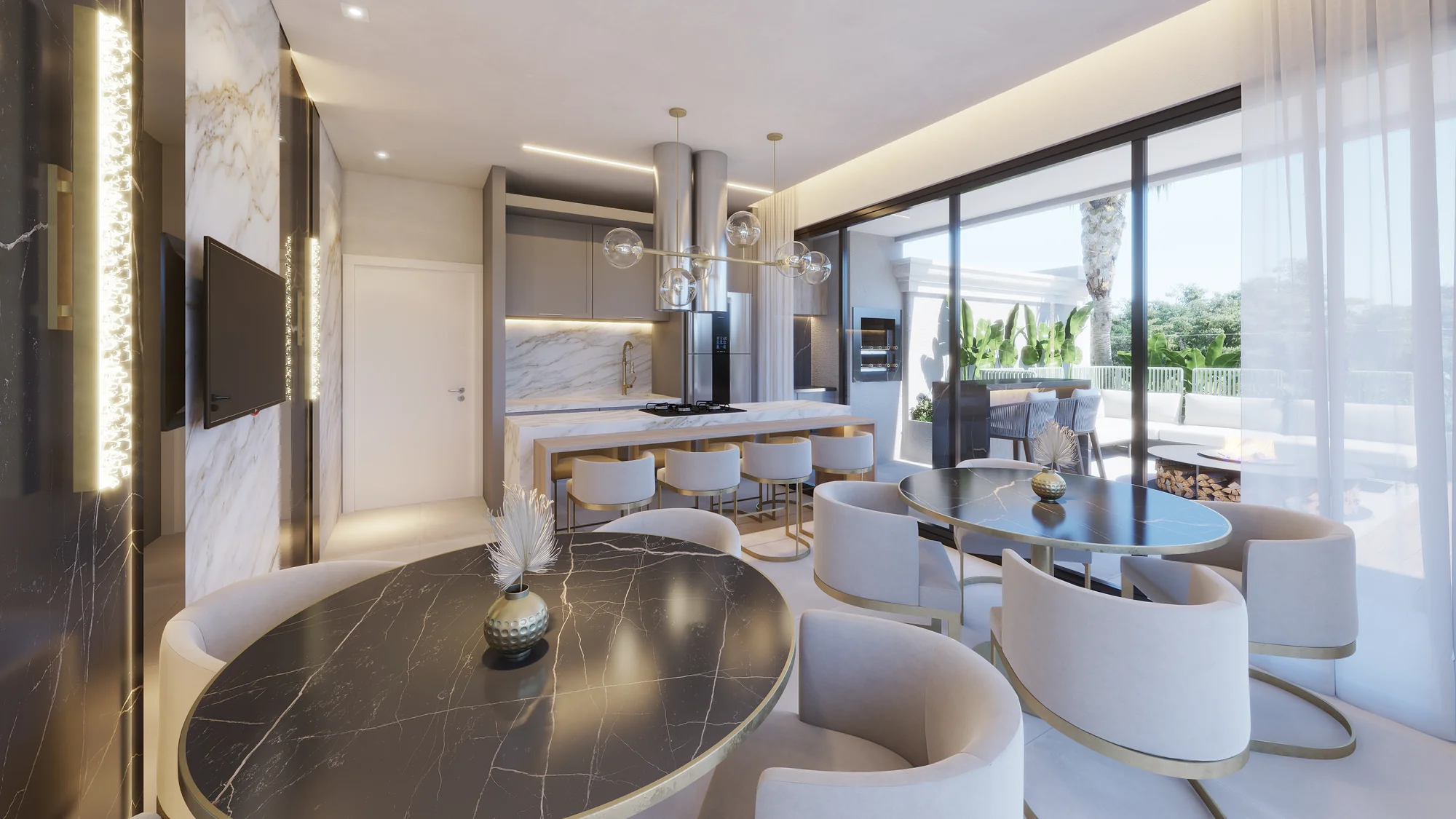 Party room & gourmet
